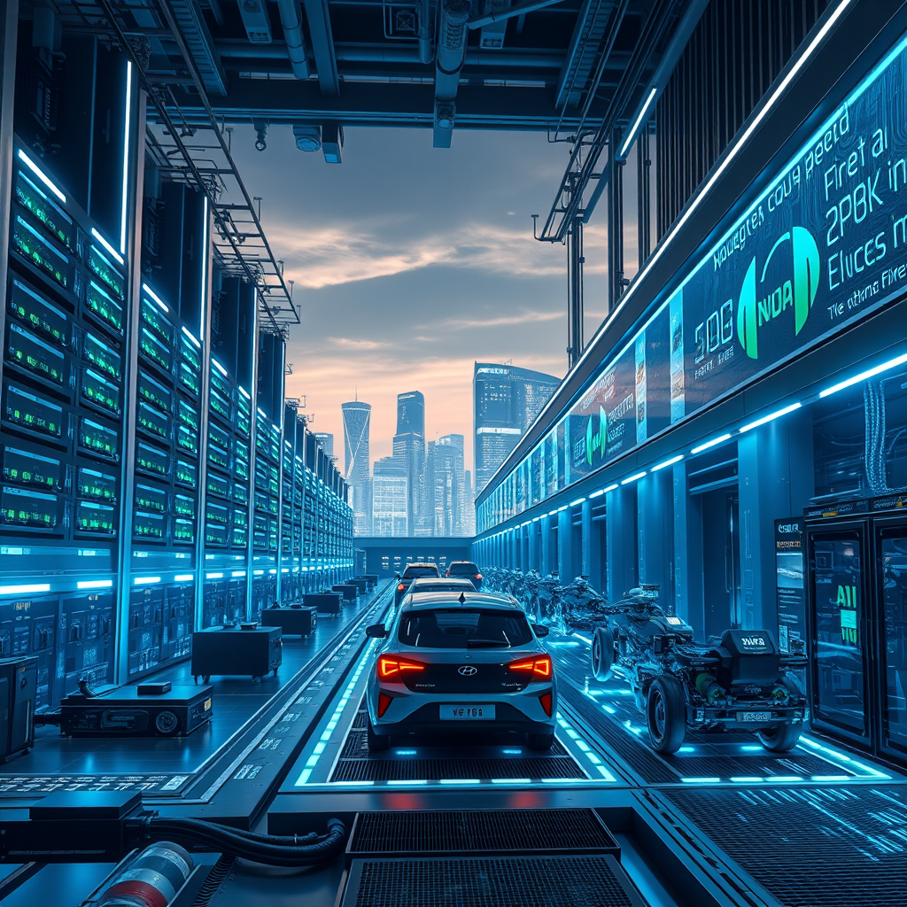 Hyundai & Nvidia Forge $3B AI Factory Powered by Blackwell GPUs