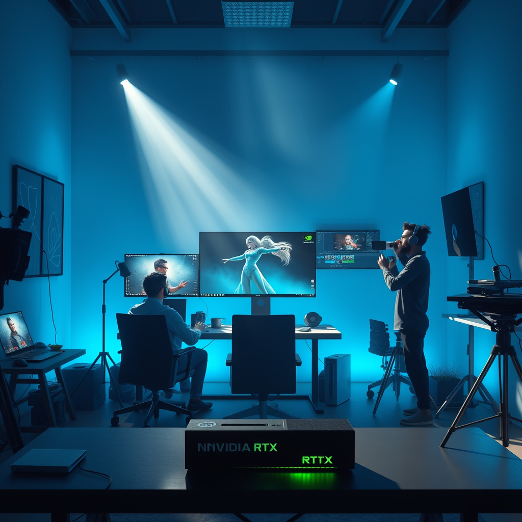 NVIDIA RTX GPUs: Accelerating Modern Creative Workflows
