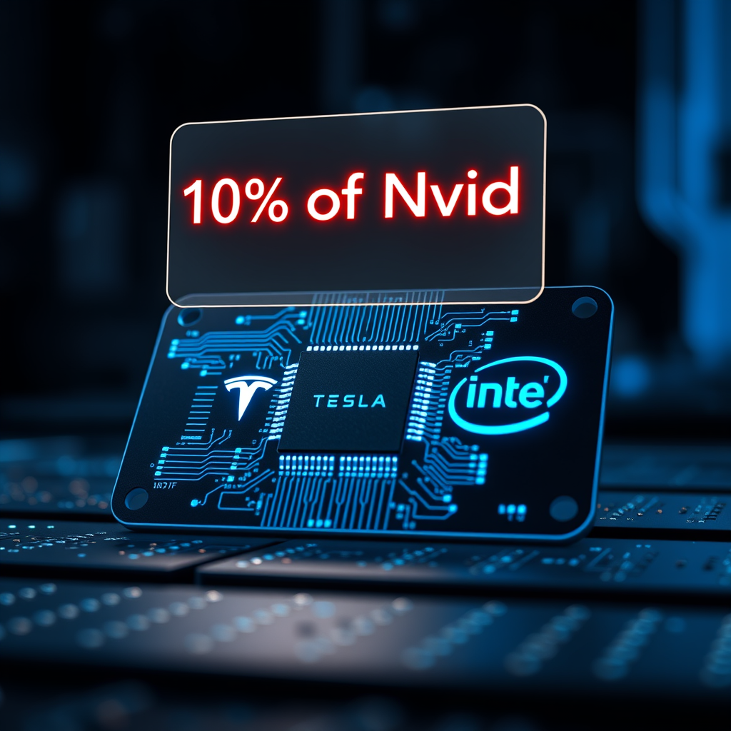 Tesla-Intel Chip Deal: 10% of Nvidia’s Cost