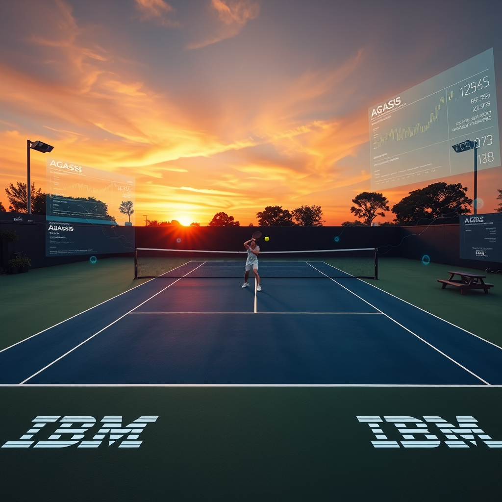 IBM & Agassi Launch Watsonx-Powered AI Tennis App